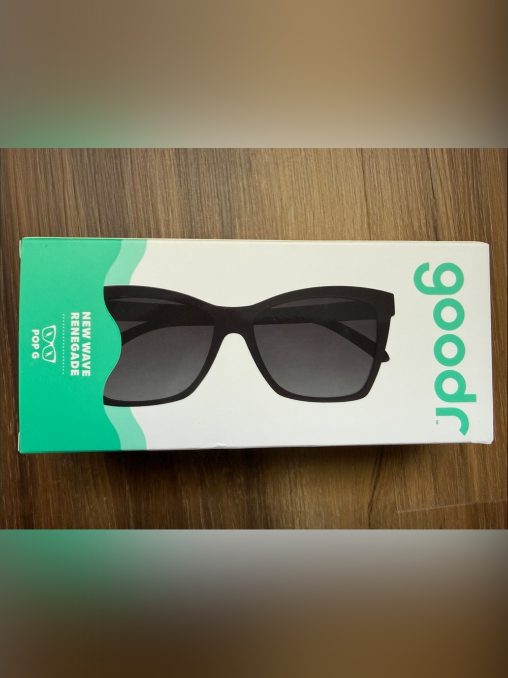 NEW Goodr New Wave Renegade Black Sunglasses for Women